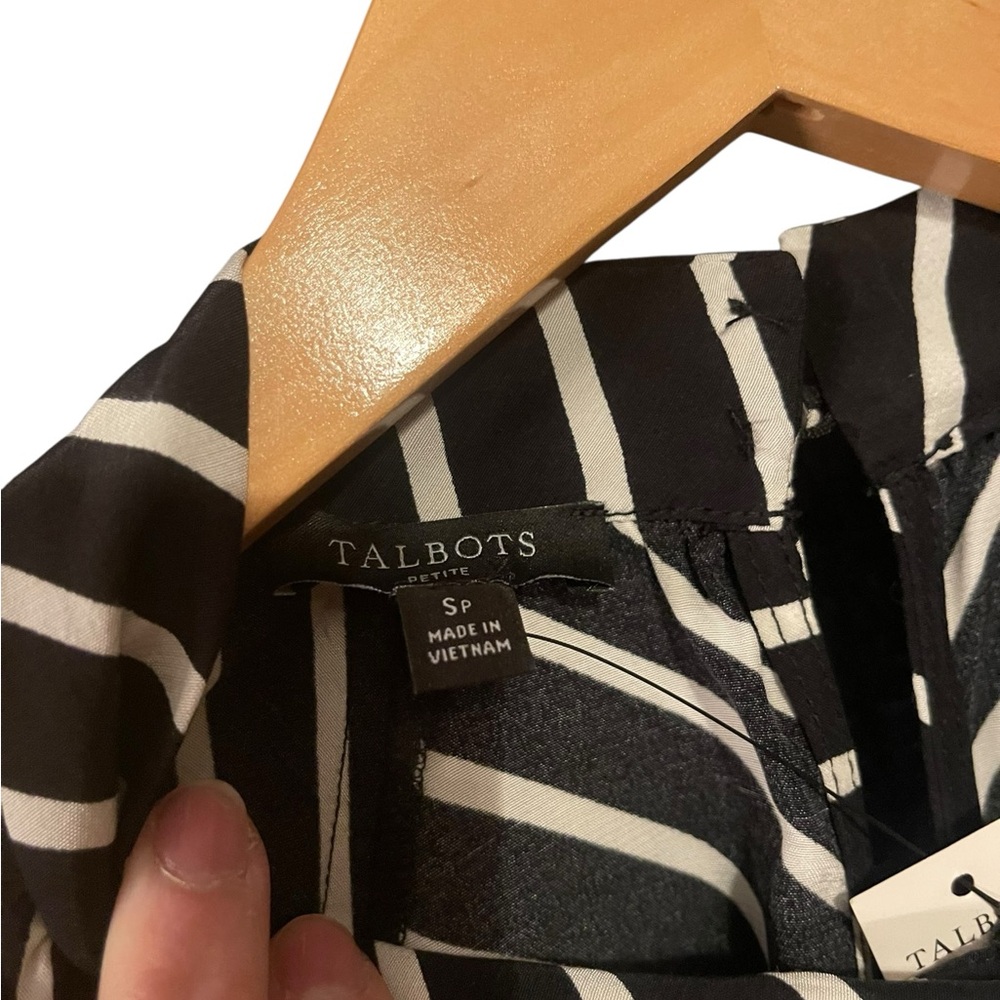 Talbots Striped Blouse - Picture 3 of 3